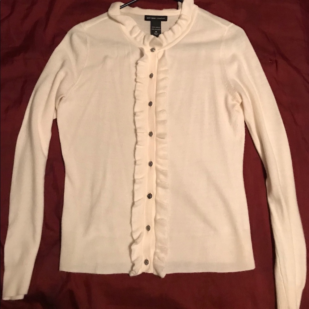 Ivory NY&Co cardigan